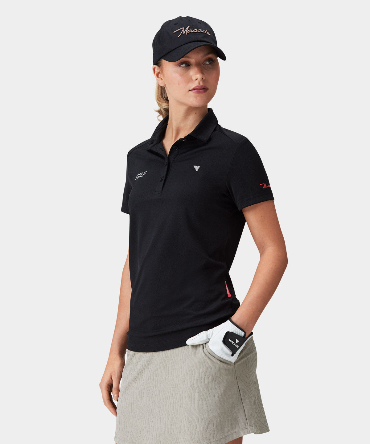 Gaia Black Performance Shirt