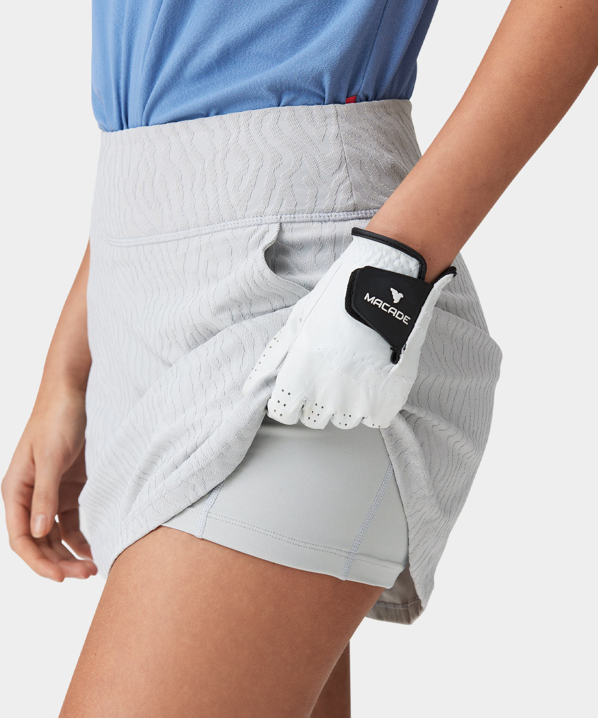 Rori Light Grey Performance Skirt