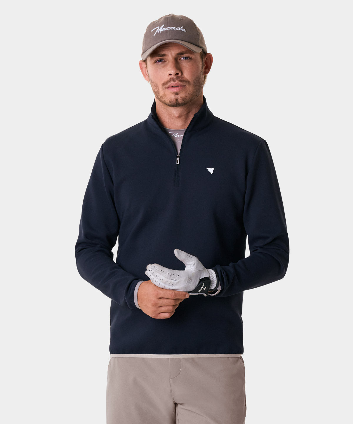 Navy Blue Therma Quarter Zip