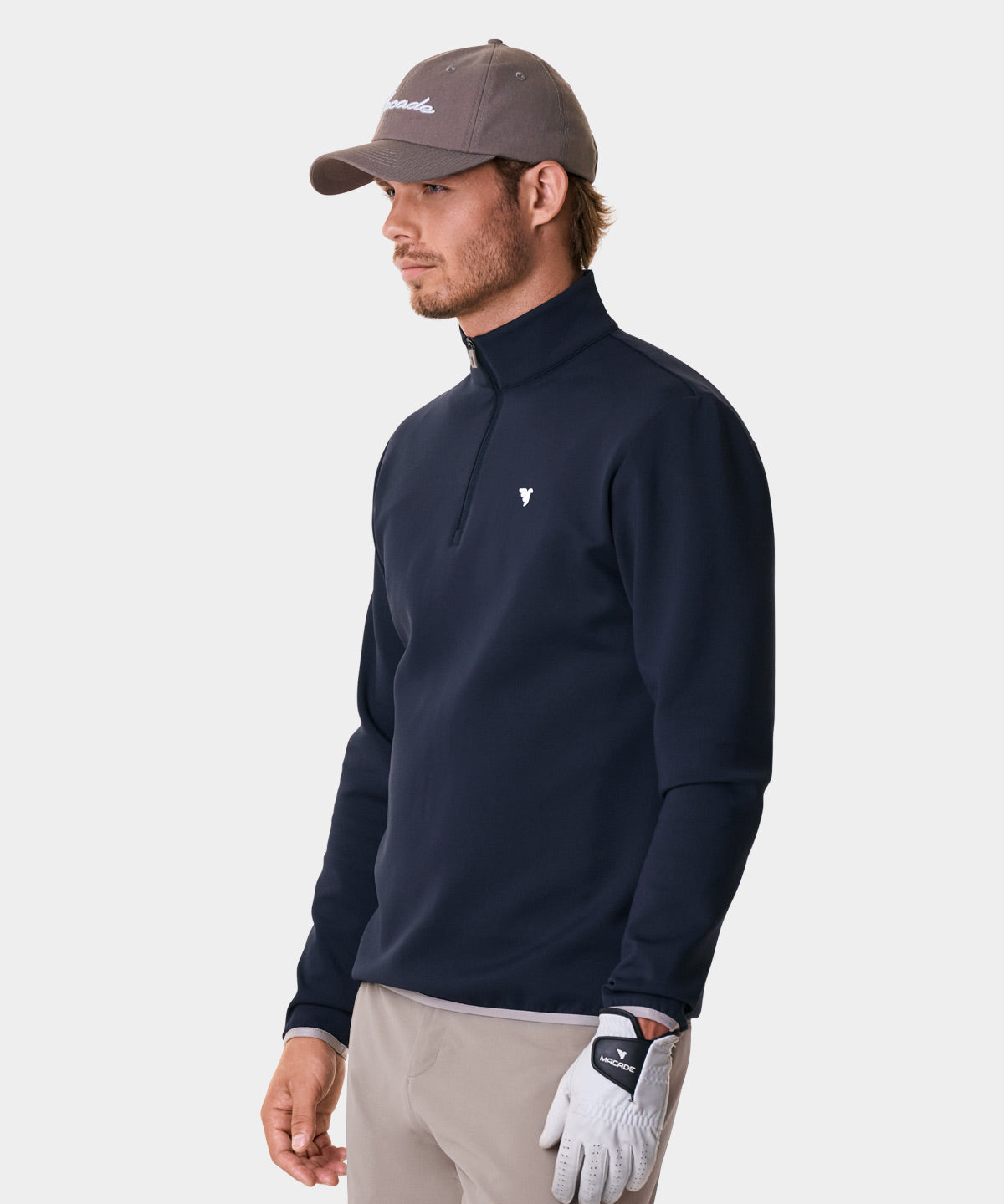Navy Blue Therma Quarter Zip