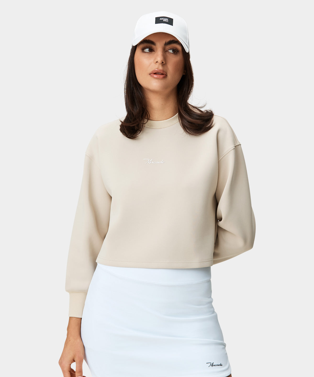 Beige Flow Sweatshirt