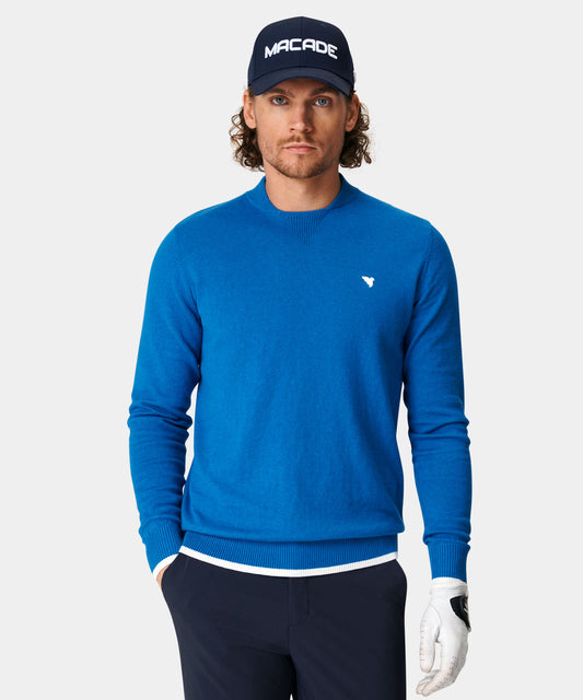 Cobalt Tour Bomber Sweater