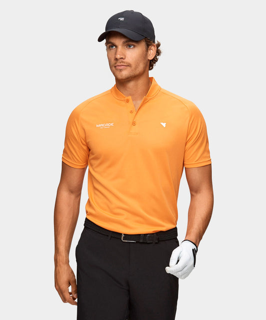 Orange TX Open Bomber Shirt