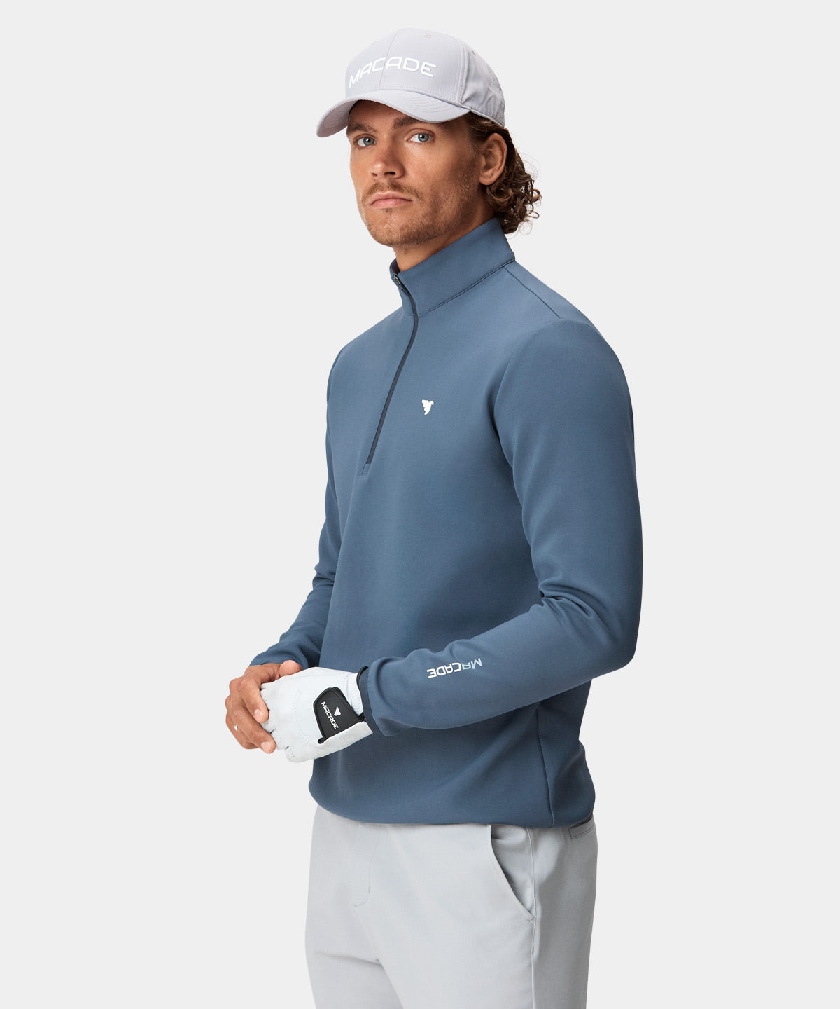 Spruce Blue Therma Quarter Zip