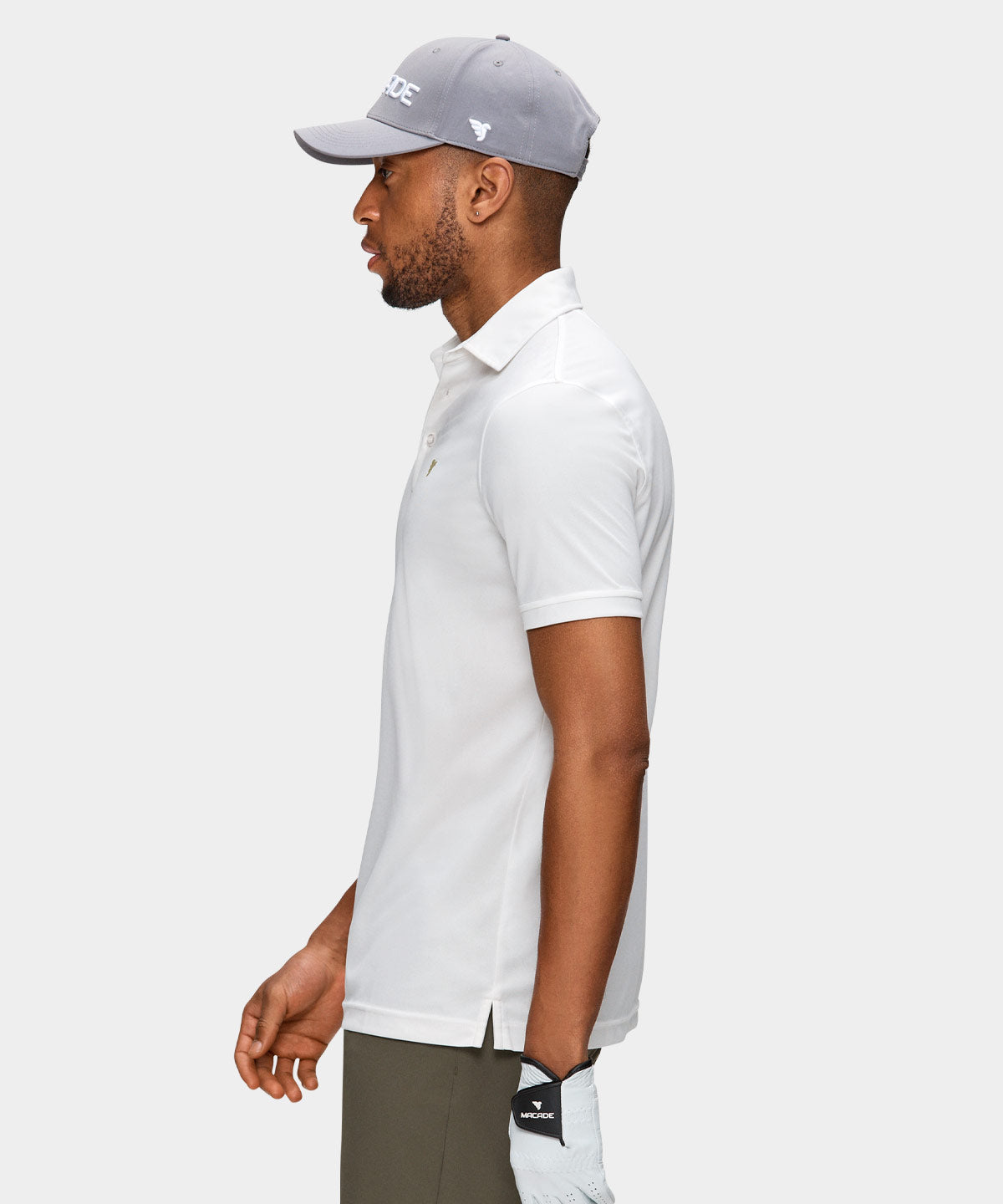 White Tour Tech Polo Shirt
