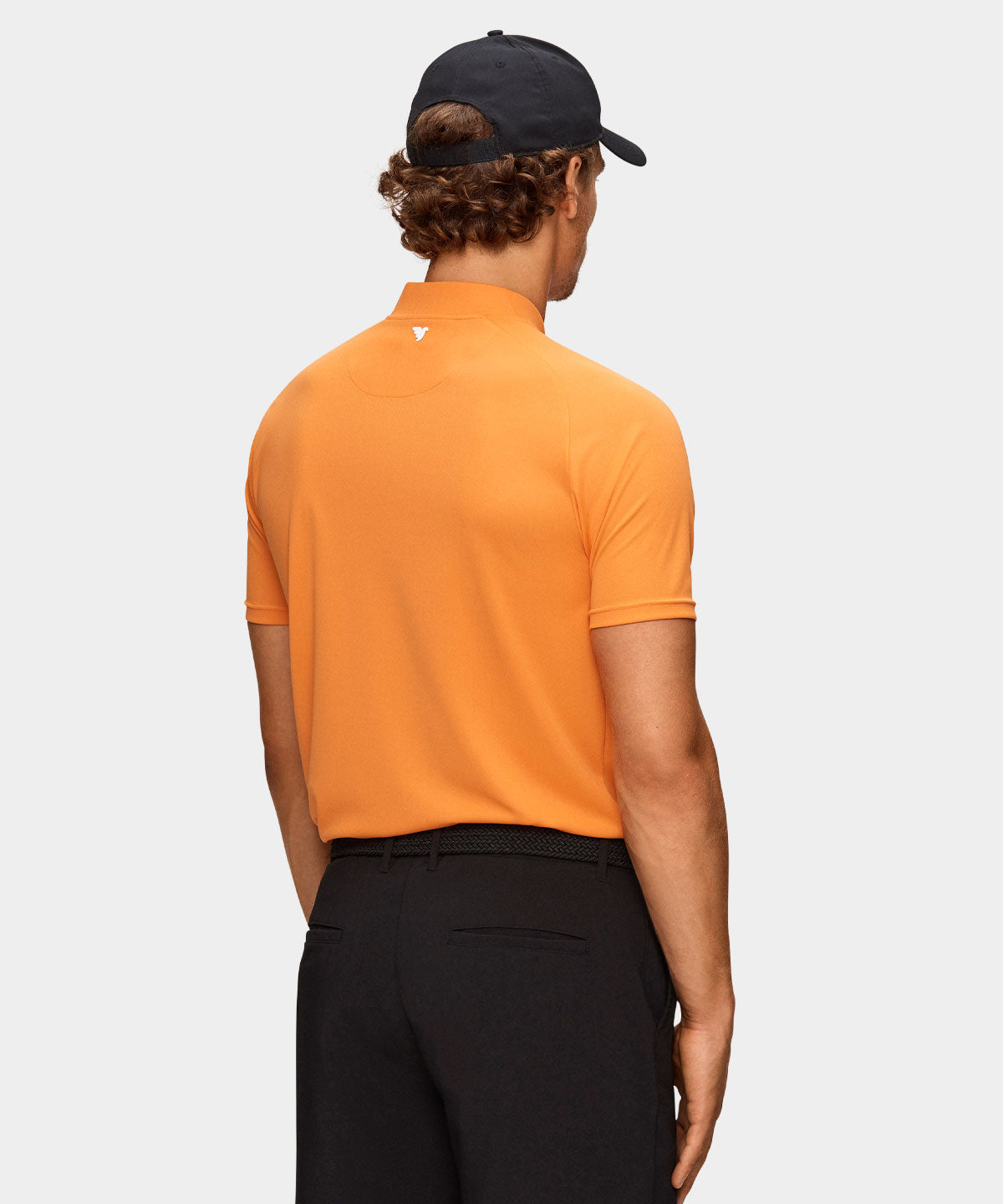 Orange TX Open Bomber Shirt