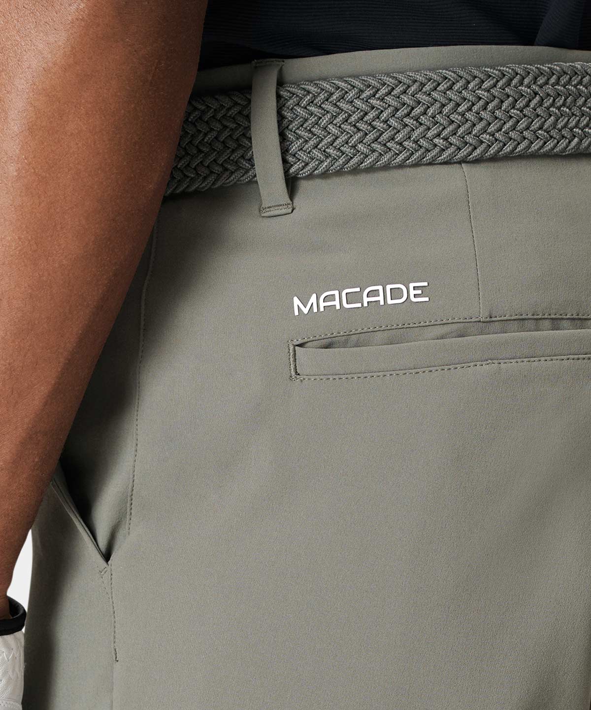 Jade Green Four-Way Stretch Shorts