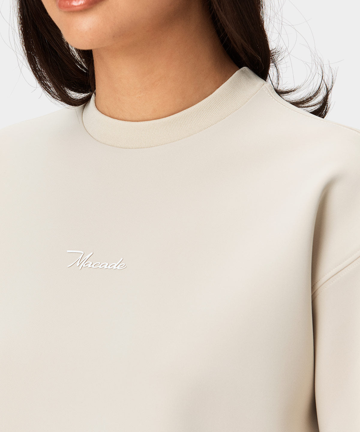 Beige Flow Sweatshirt