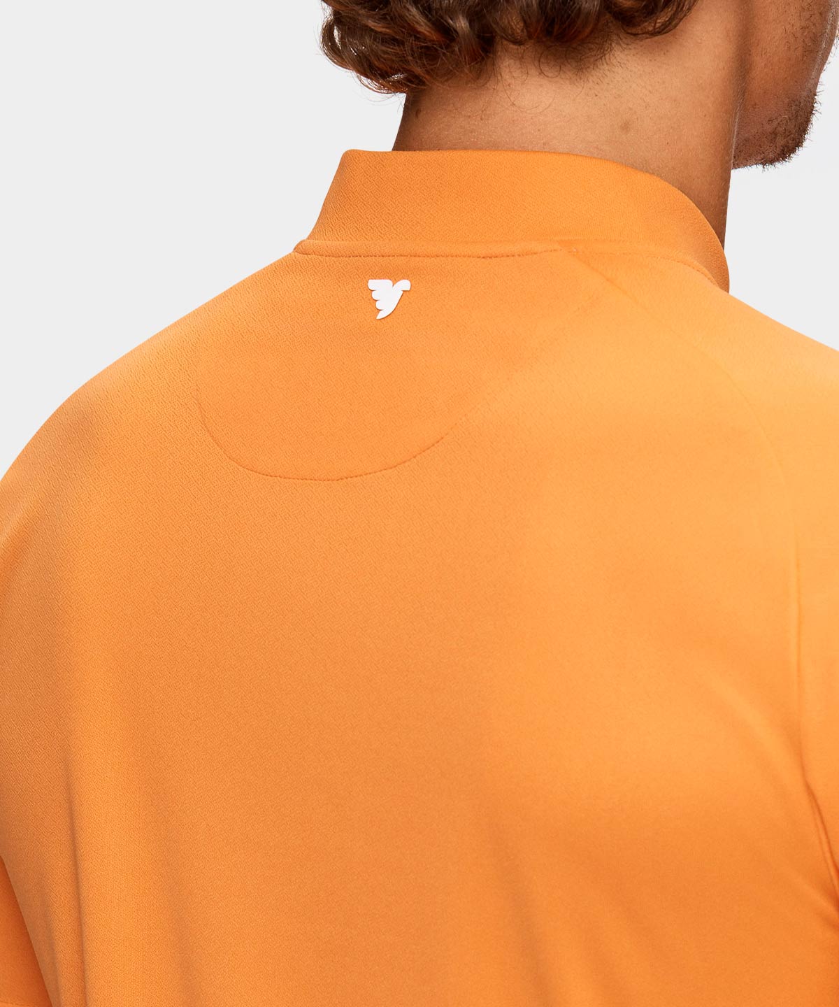 Orange TX Open Bomber Shirt