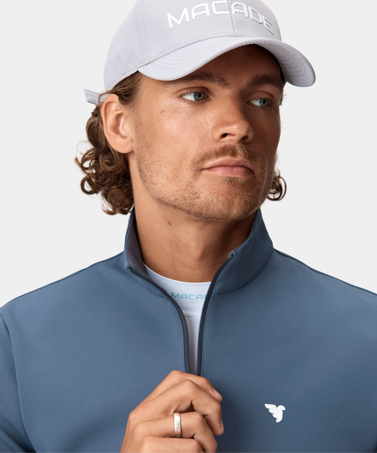 Spruce Blue Therma Quarter Zip