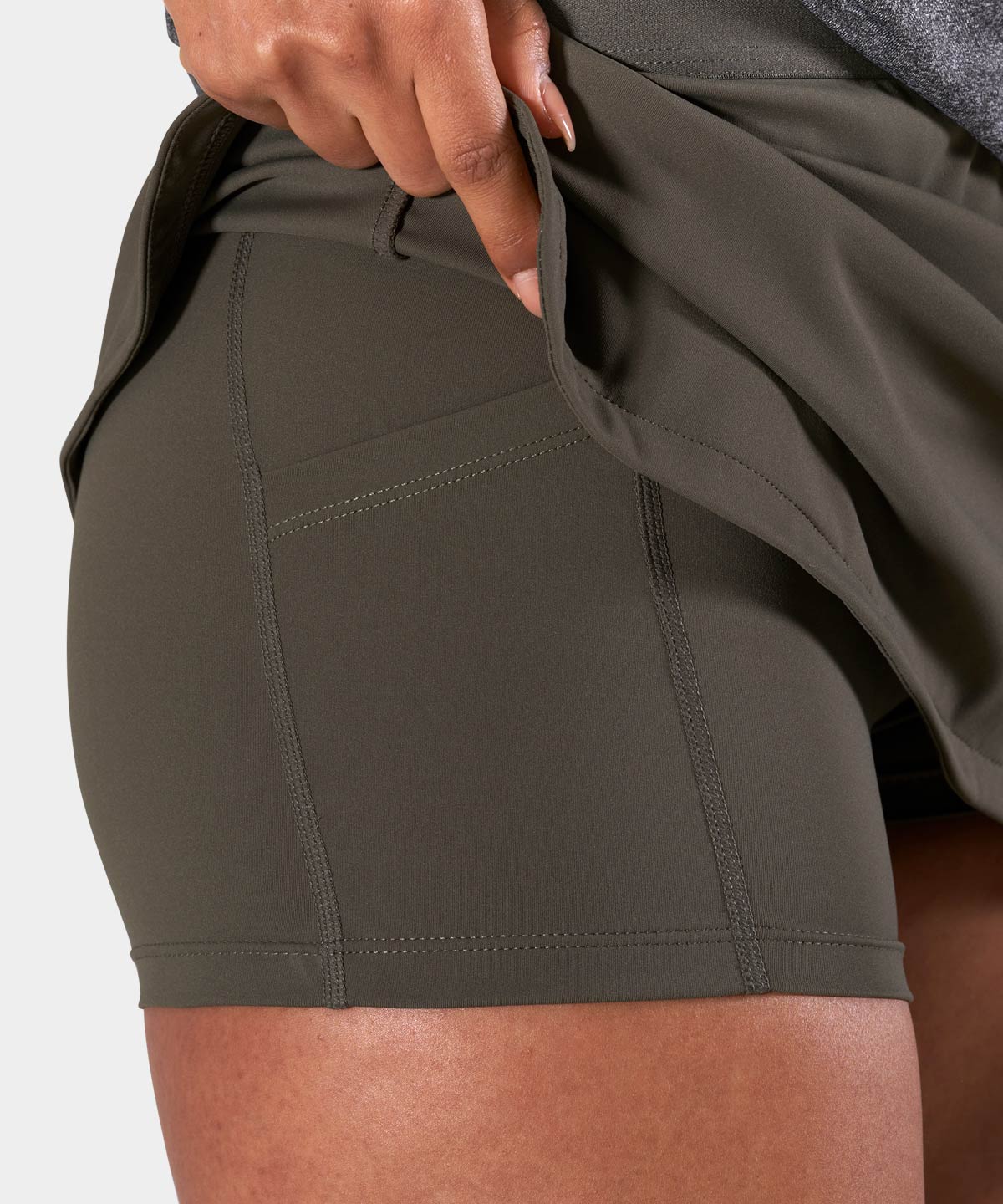 Olive Tech Range Skort