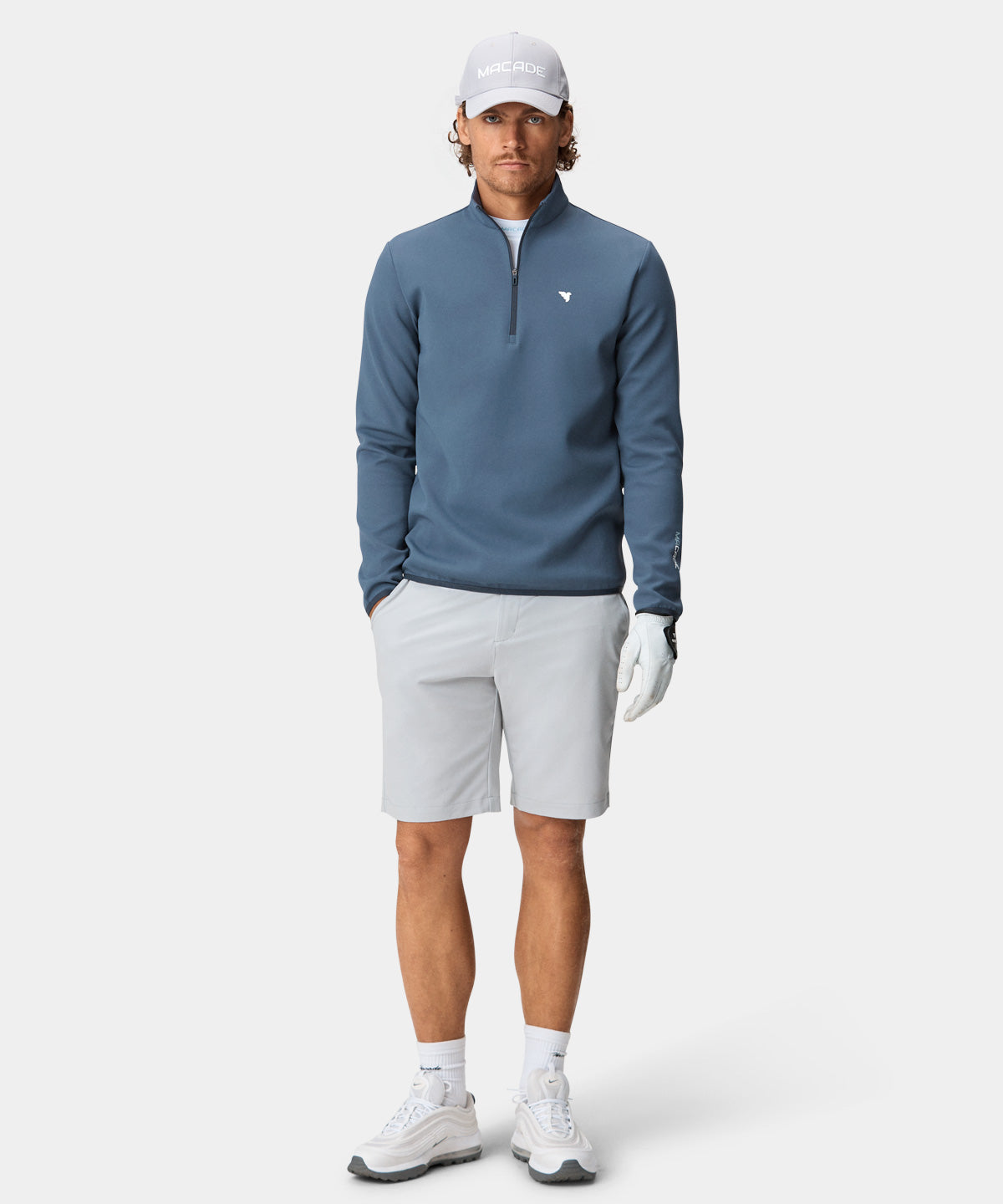 Spruce Blue Therma Quarter Zip