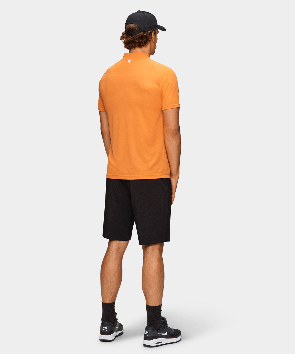 Orange TX Open Bomber Shirt