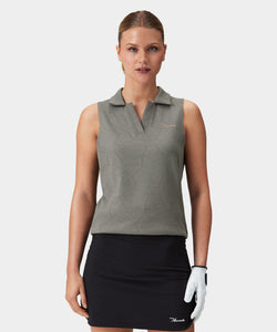 Olive Tech Sleeveless Shirt