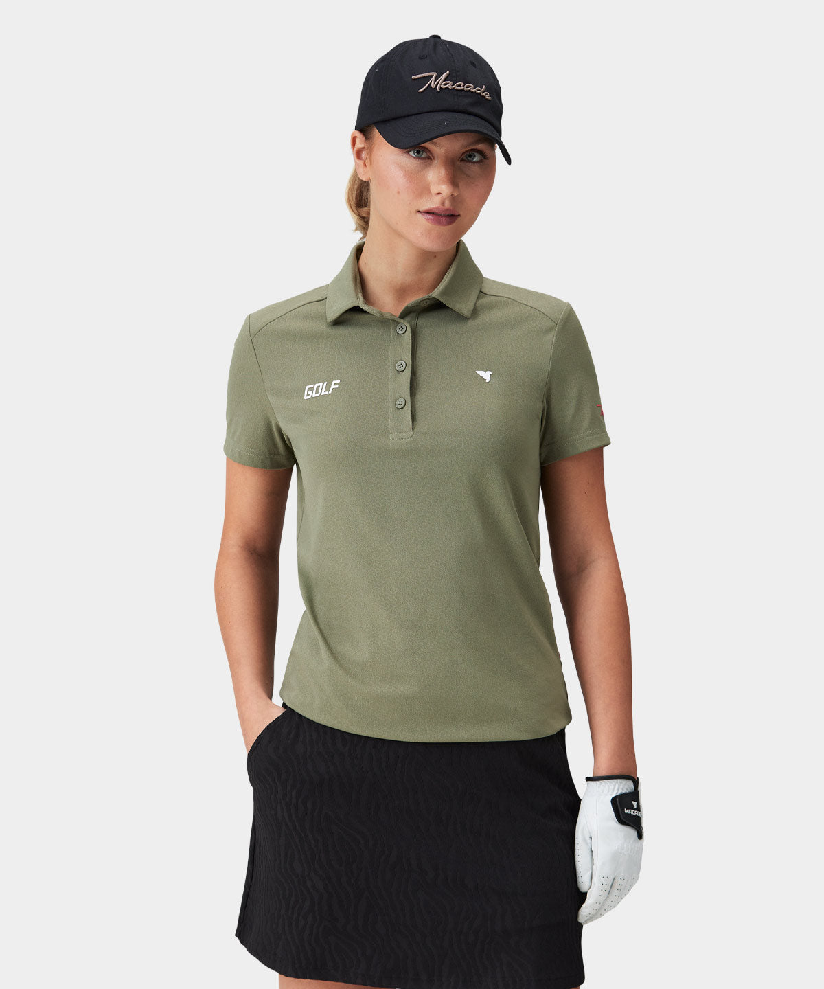 Gaia Olive Performance Shirt