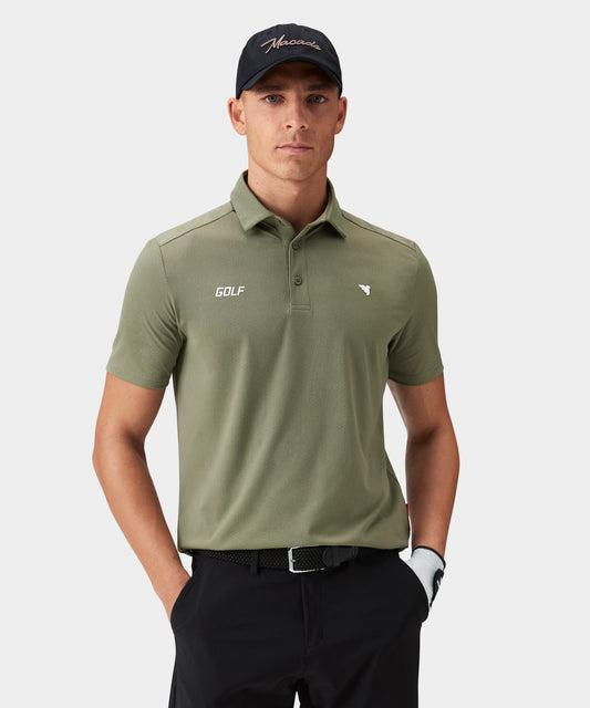 Nevis Olive Performance Shirt