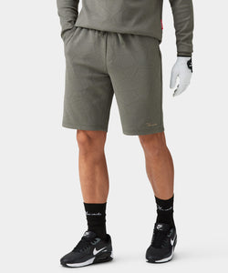Olive Crossover Tech Shorts