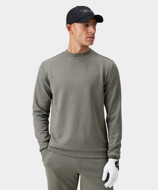 Olive Hybrid Tech Sweatshirt