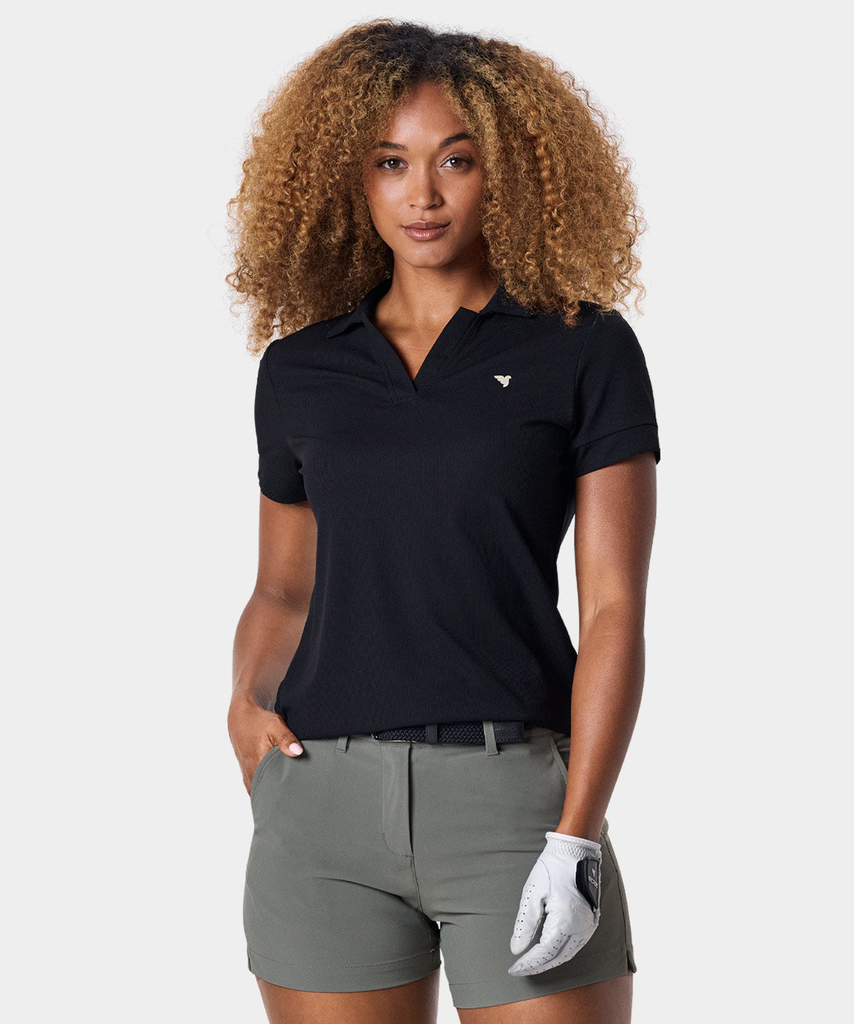 Tori Jet Black Polo Shirt