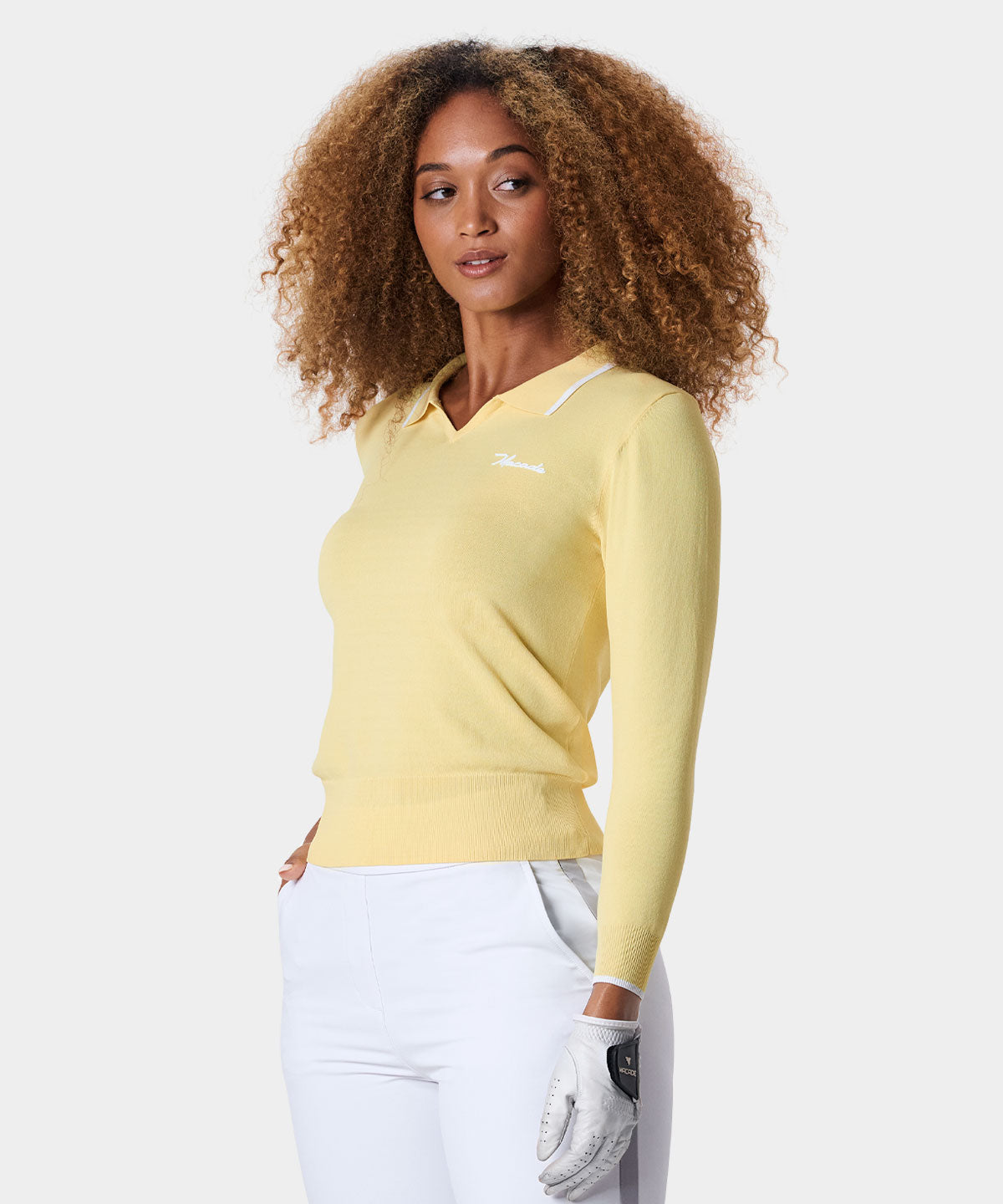 Ella Yellow Knit Top