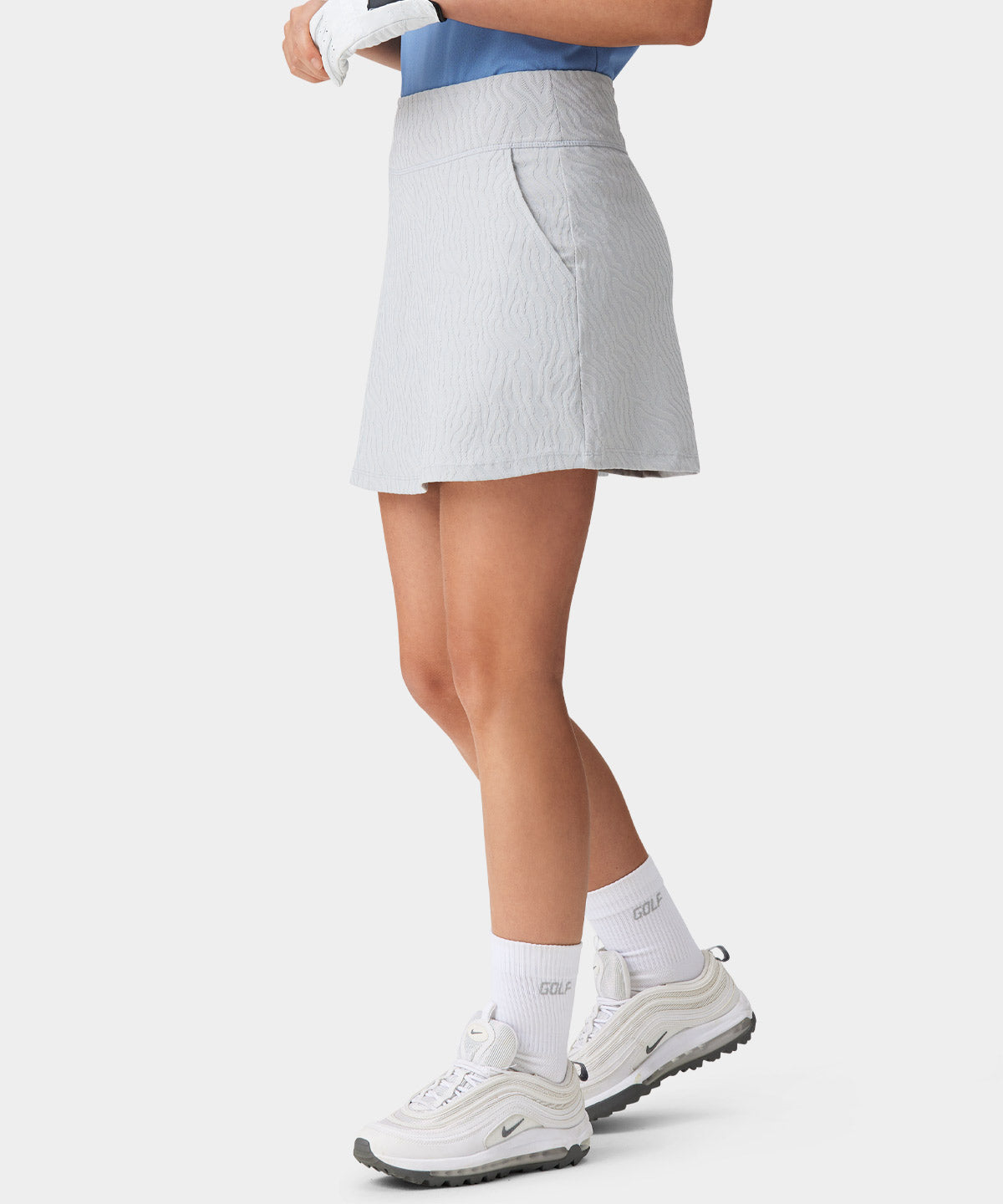 Rori Light Grey Performance Skirt