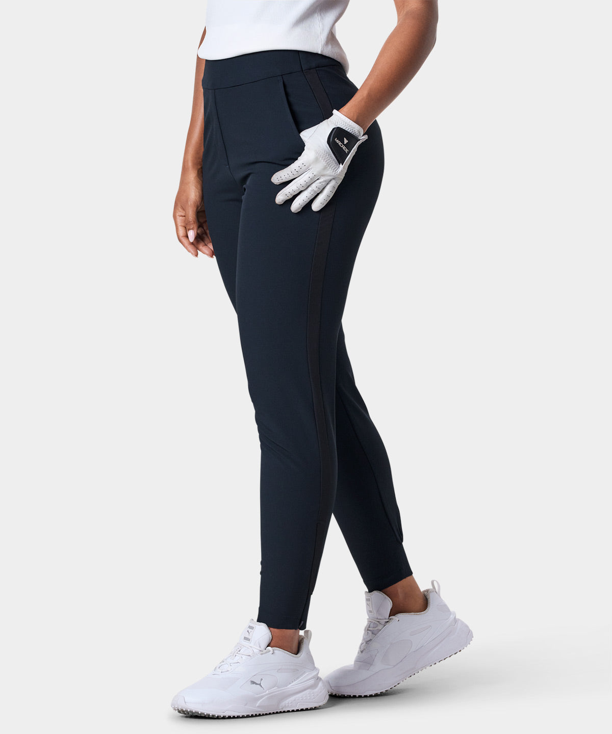 Nora Dark Blue Flex Trouser