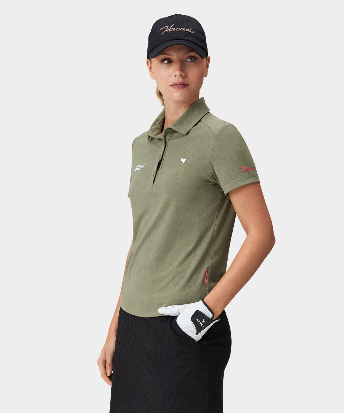 Gaia Olive Performance Shirt