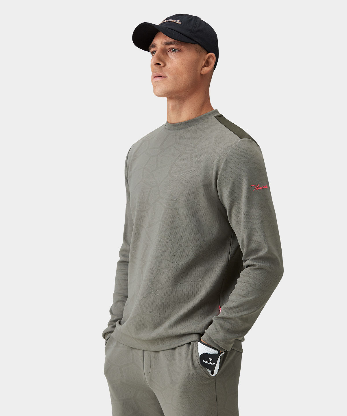 Olive Hybrid Tech Sweatshirt