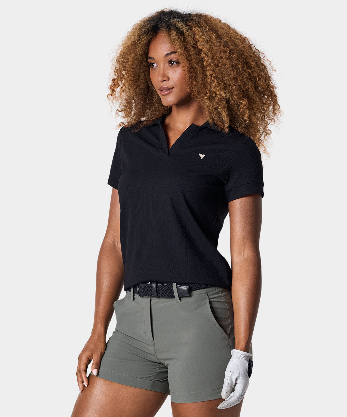 Tori Jet Black Polo Shirt