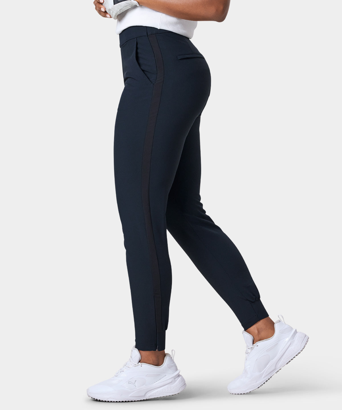 Nora Dark Blue Flex Trouser