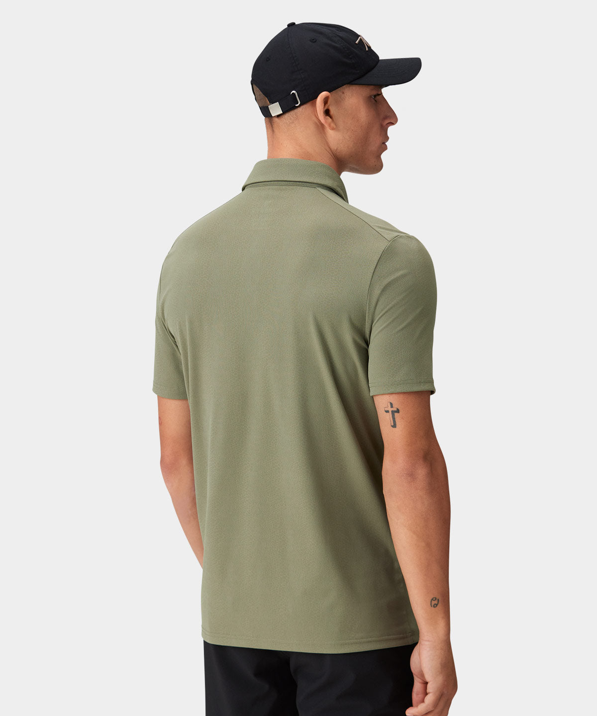 Nevis Olive Performance Shirt