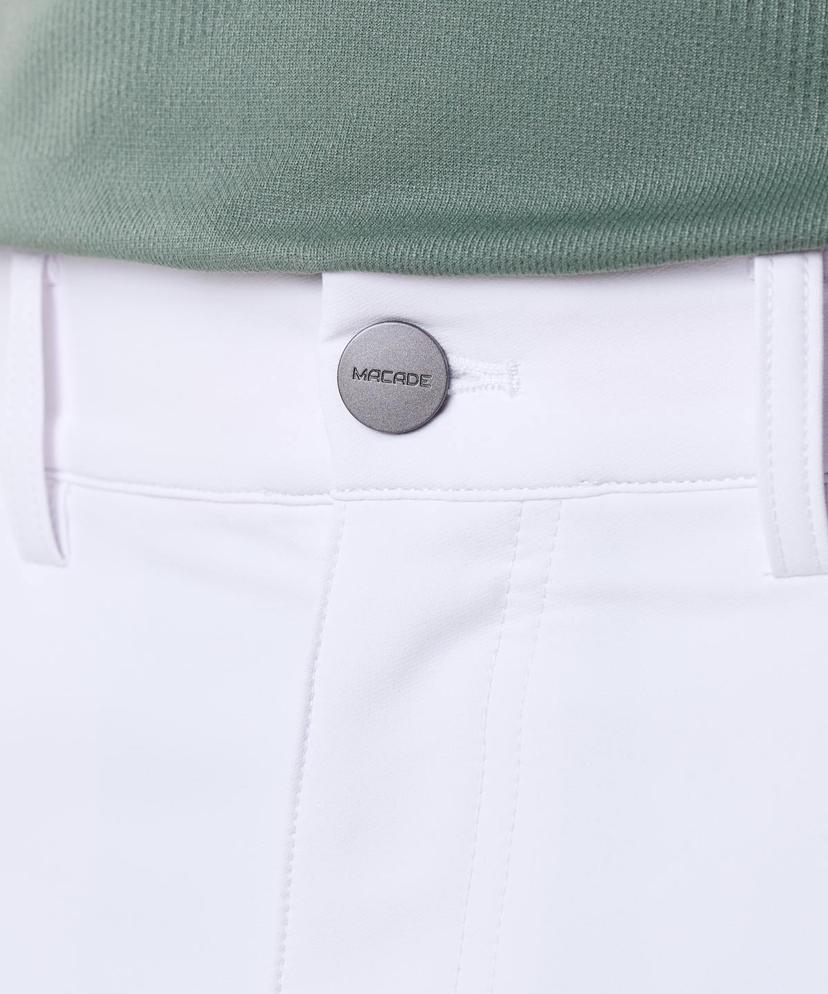 Travis White Stretch Trouser