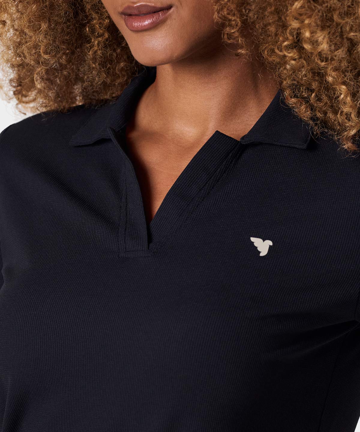 Tori Jet Black Polo Shirt