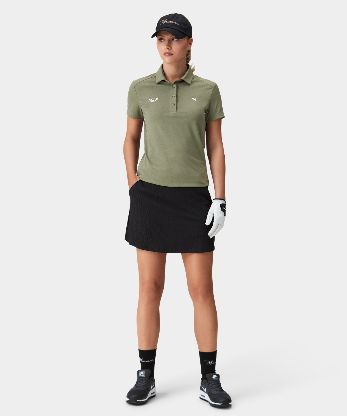 Gaia Olive Performance Shirt