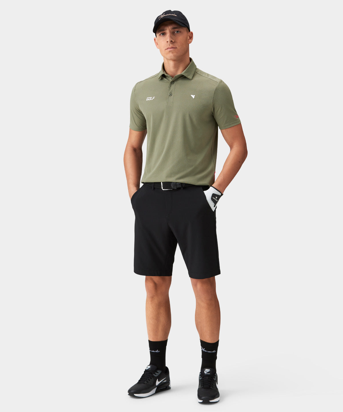 Nevis Olive Performance Shirt