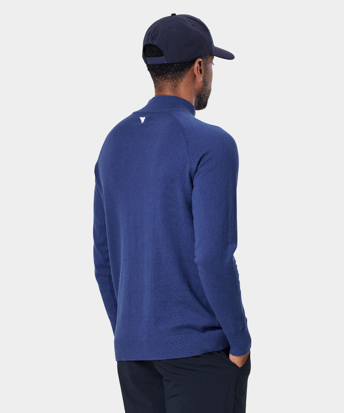 Blue Tour Knit Quarter Zip