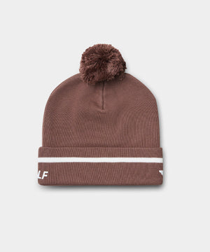 Brown Links Beanie