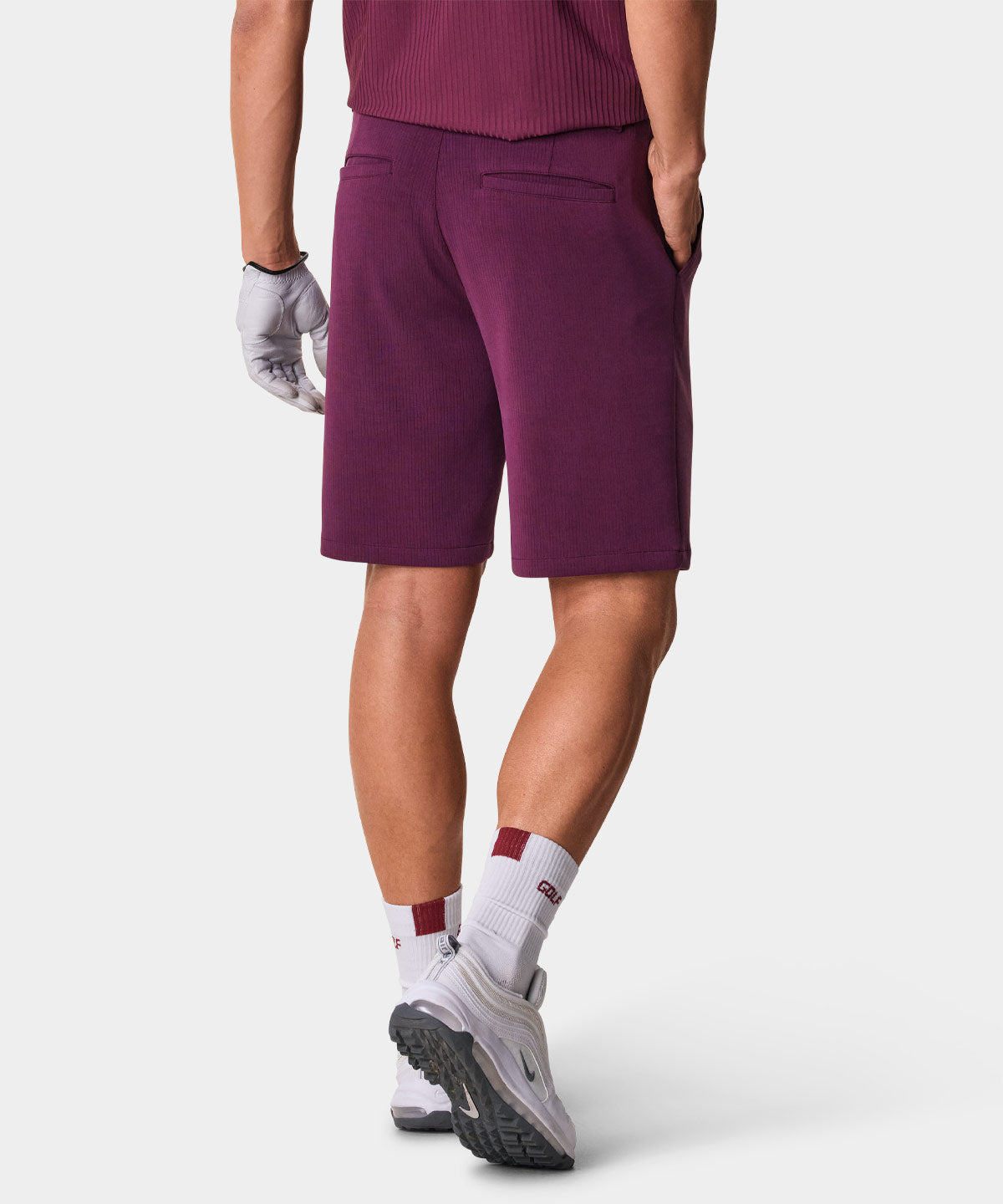 Burgundy Admiral Shorts