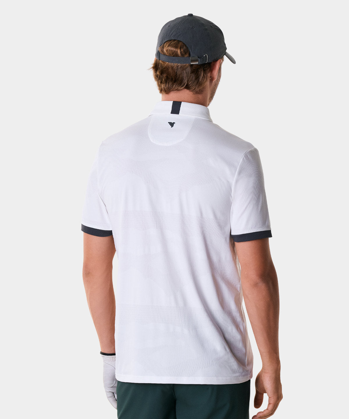 Cole White Performance Shirt