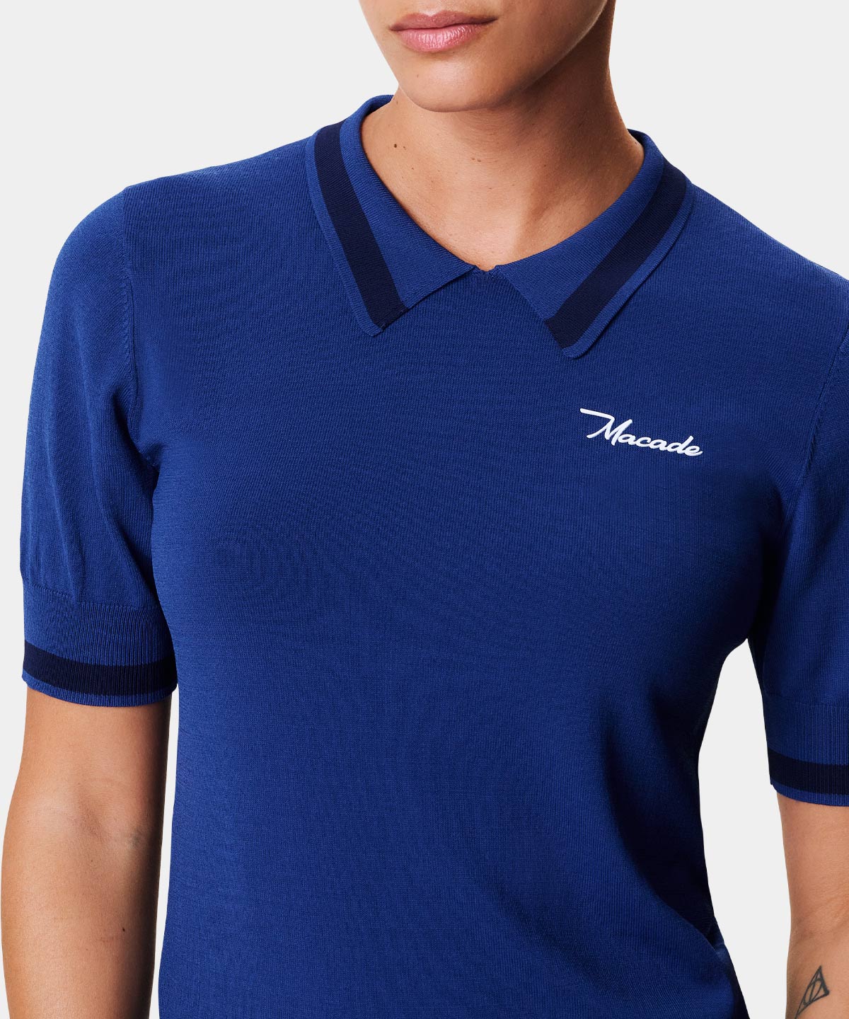 Brie Dark Blue Range Polo