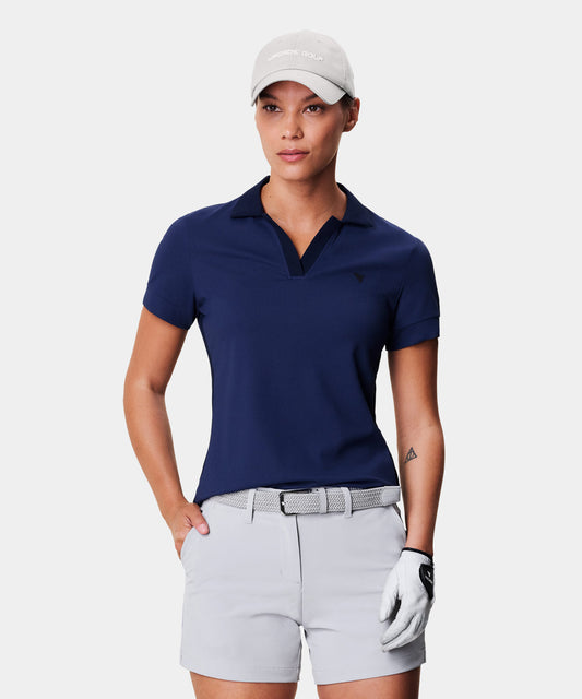 Tori Dark Blue Polo Shirt