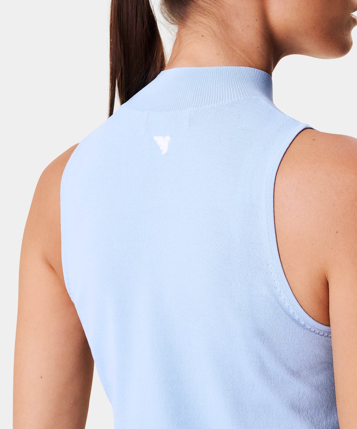 Kayla Powder Blue Air Sleeveless Top