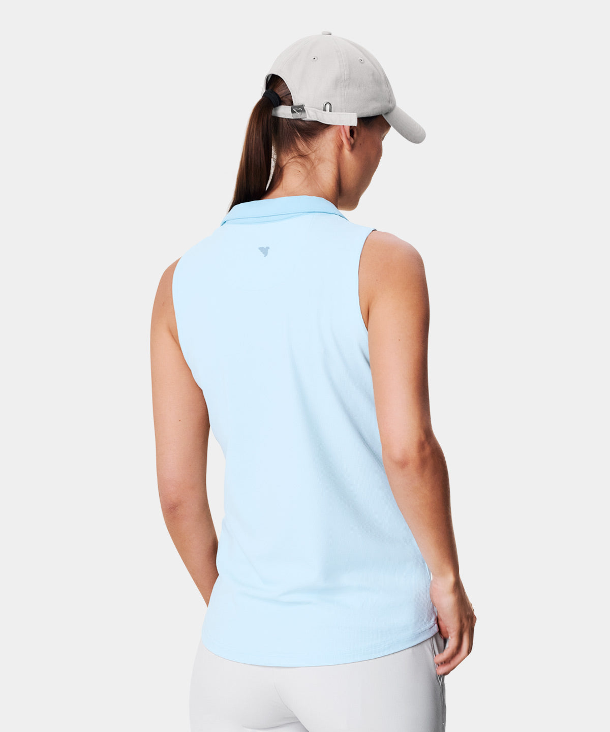 Ora Light Blue Sleeveless Shirt