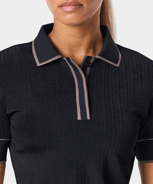 Lucy Black Polo Shirt