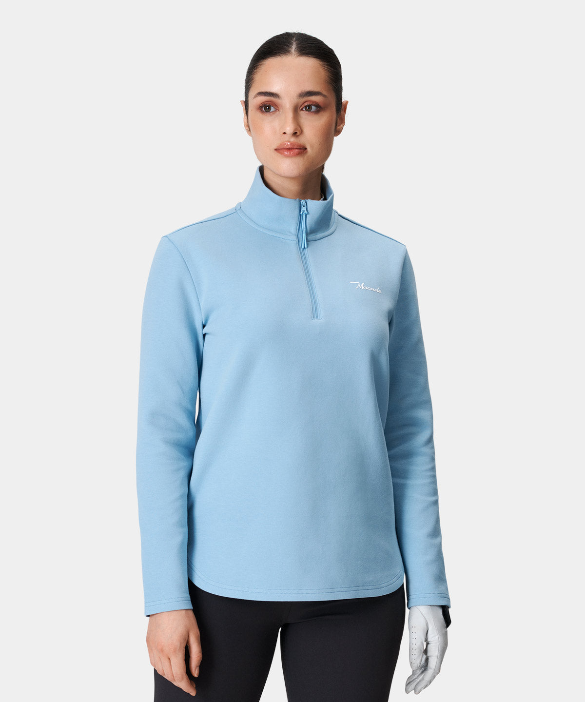 Sky Blue Range Zip Popover