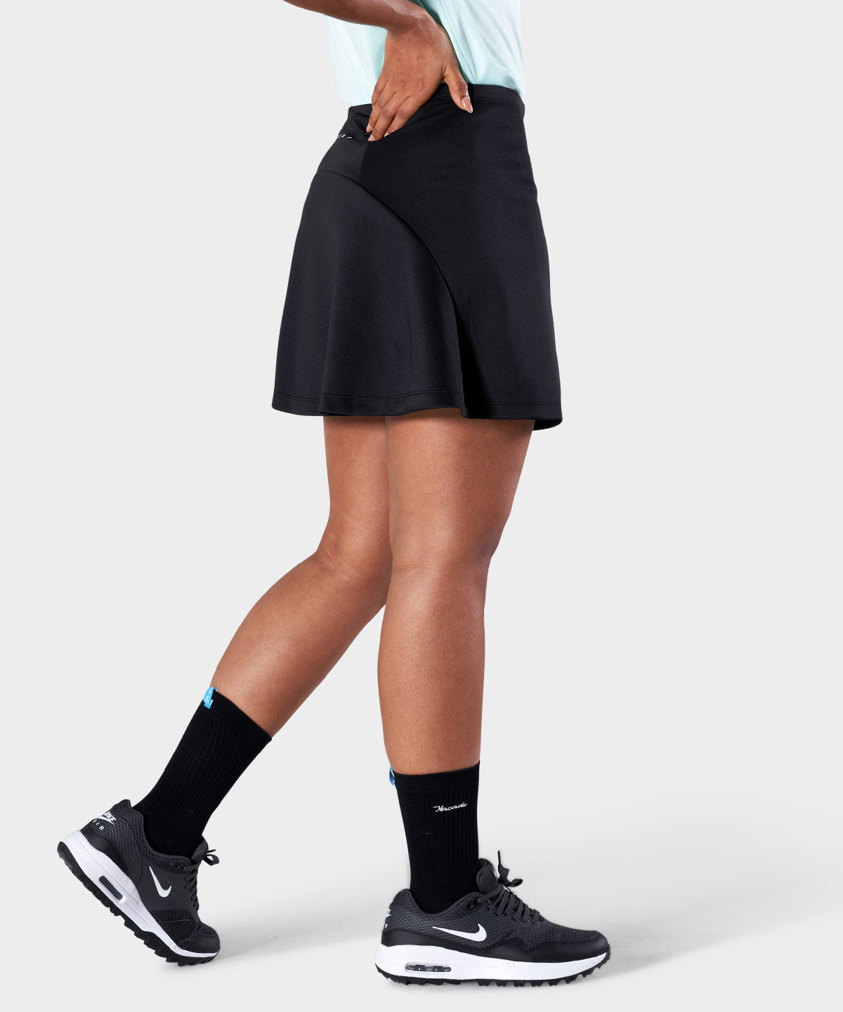 Black AR Tech Skort