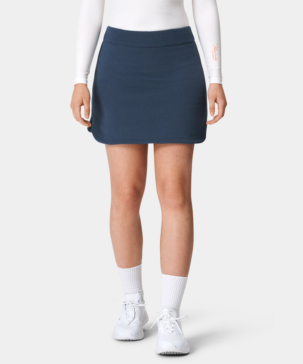 Navy Range Flex Skirt