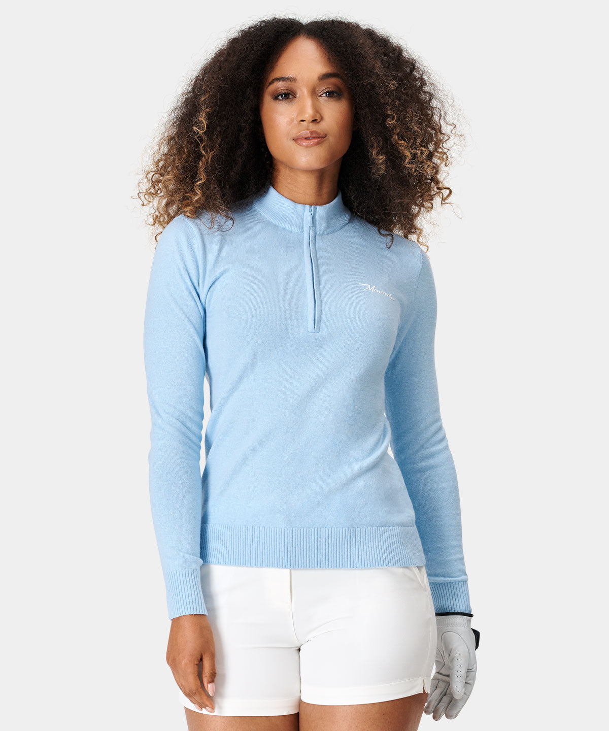 Powder Blue TX Tech Quarter Zip