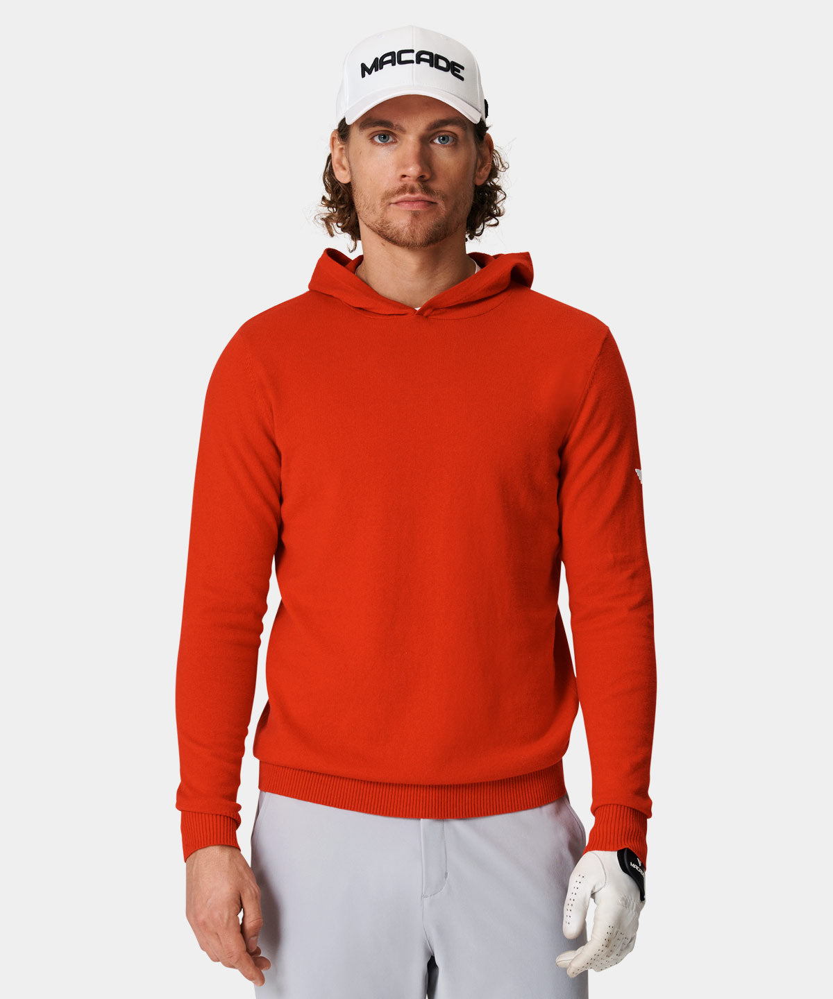 Red Tech Hoodie