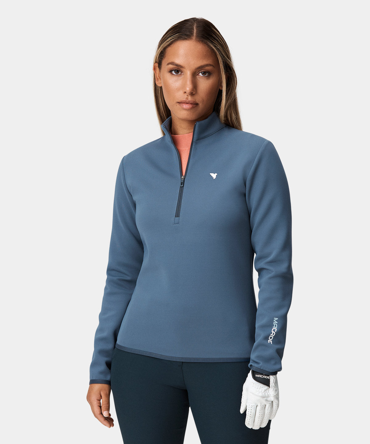 Slate Blue Therma Quarter Zip